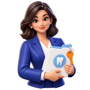 Dedicated dental billing account manager icon